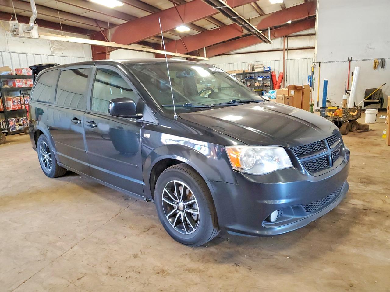 2014 Dodge Grand Caravan Sxt Black vin: 2C4RDGCG3ER384401