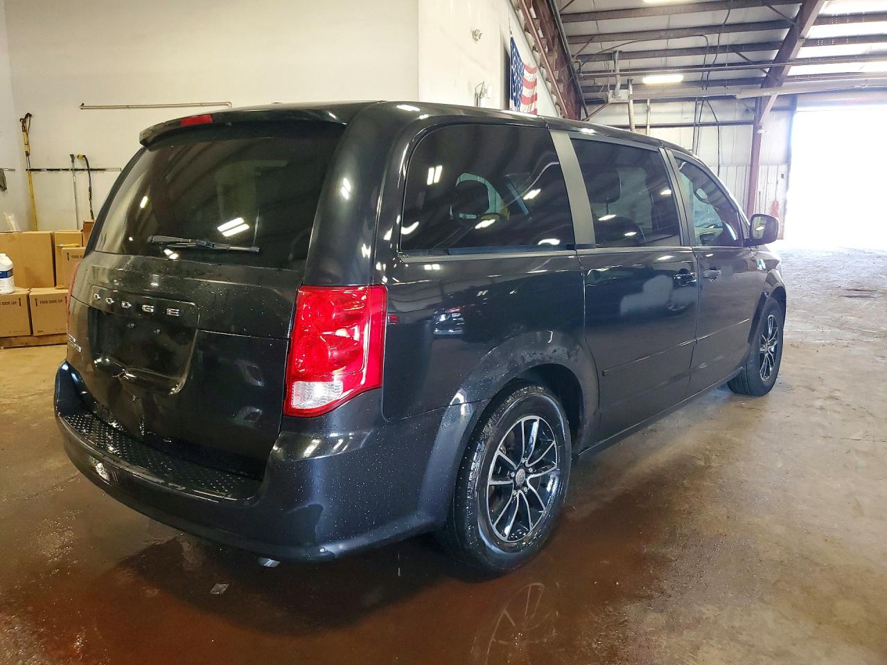 2014 Dodge Grand Caravan Sxt Black vin: 2C4RDGCG3ER384401