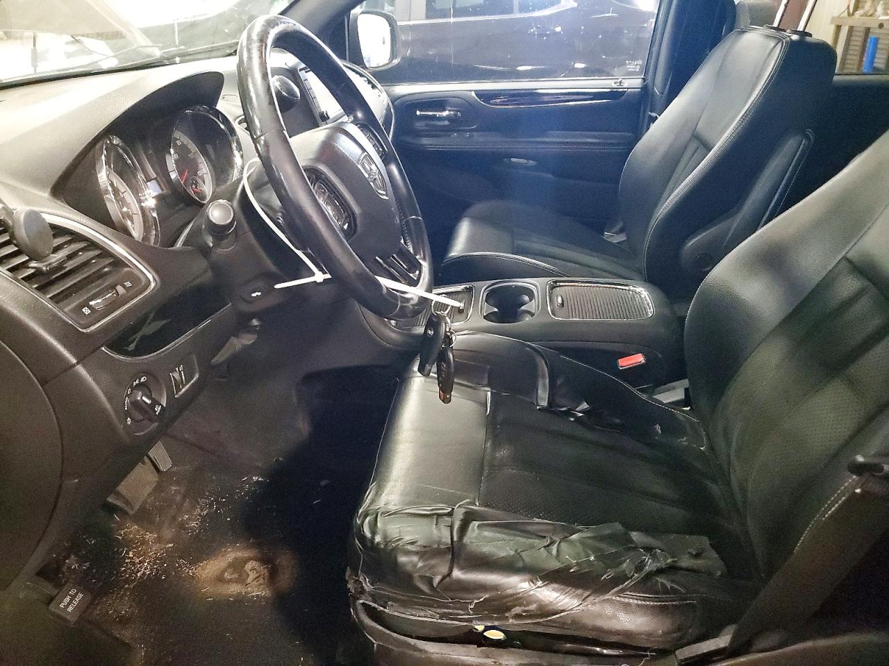 2014 Dodge Grand Caravan Sxt Black vin: 2C4RDGCG3ER384401