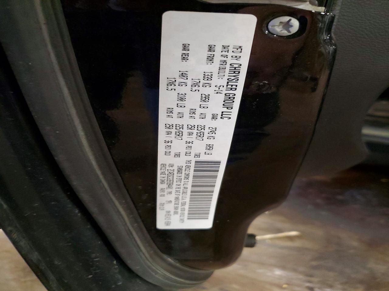2014 Dodge Grand Caravan Sxt Black vin: 2C4RDGCG3ER384401
