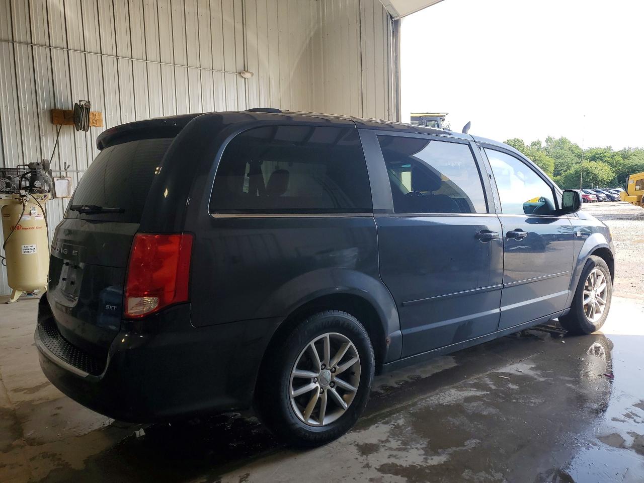 2014 Dodge Grand Caravan Sxt Blue vin: 2C4RDGCG3ER406591