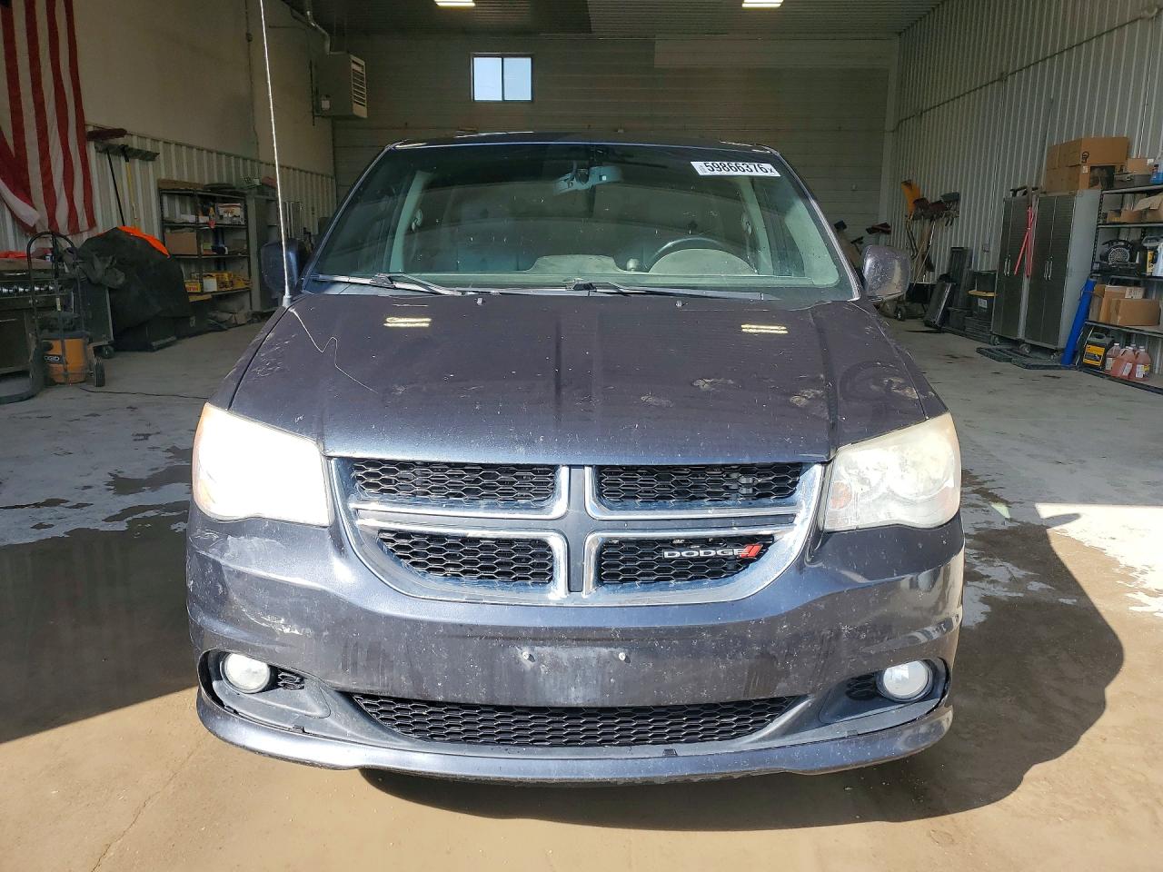 2014 Dodge Grand Caravan Sxt Blue vin: 2C4RDGCG3ER406591