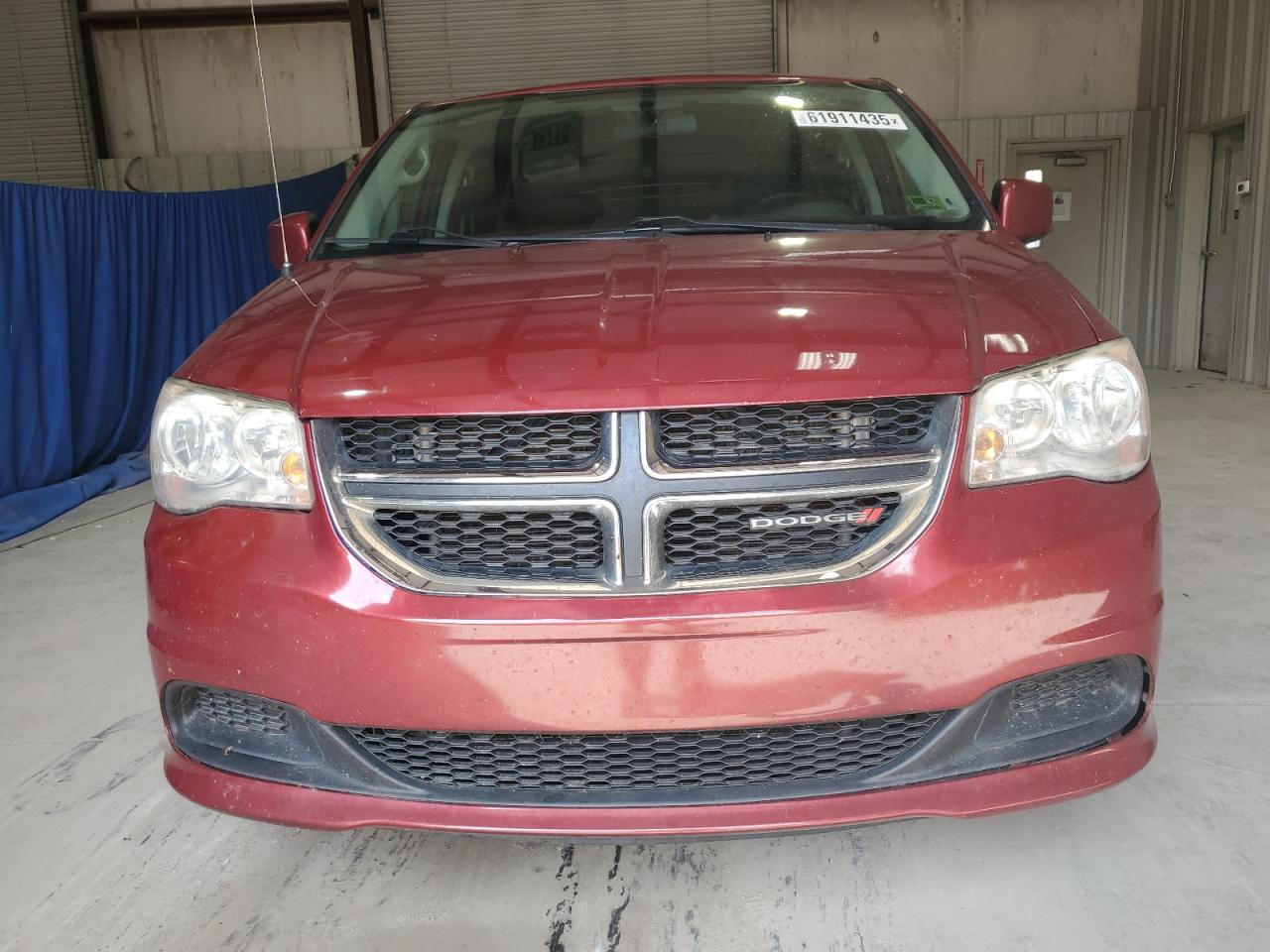2014 Dodge Grand Caravan Sxt Red vin: 2C4RDGCG3ER422337