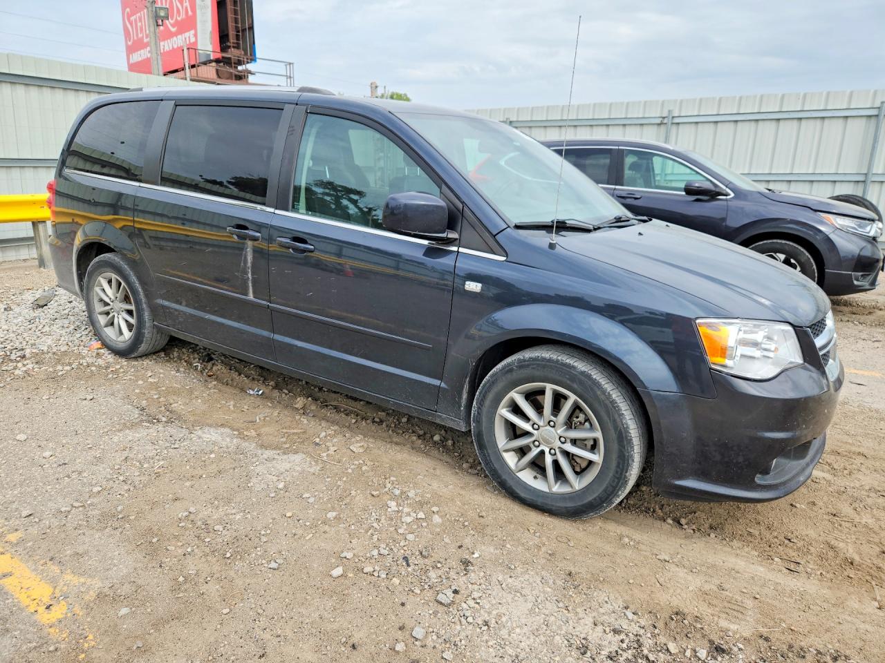 2014 Dodge Grand Caravan Sxt Blue vin: 2C4RDGCG3ER452079