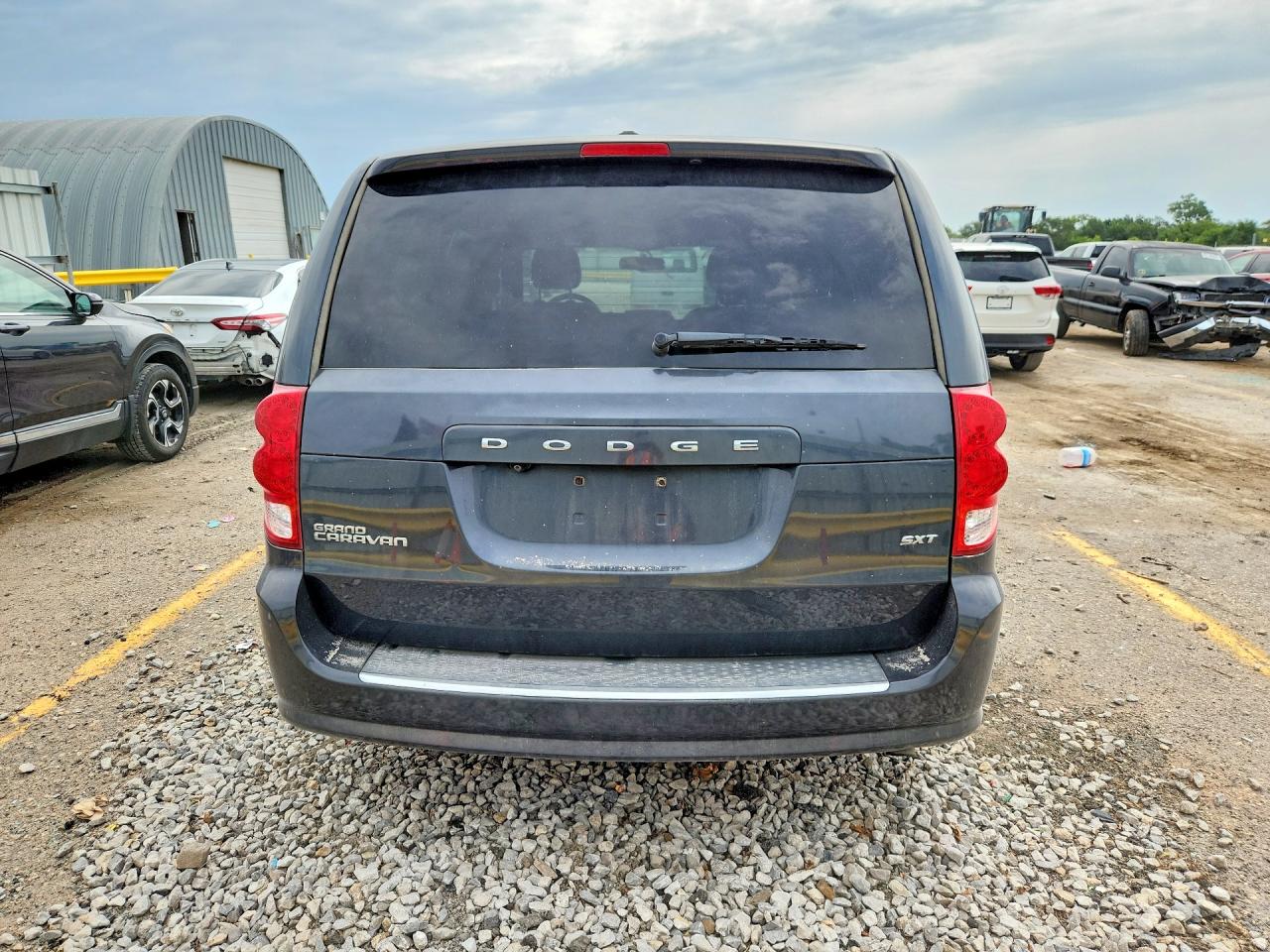 2014 Dodge Grand Caravan Sxt Blue vin: 2C4RDGCG3ER452079