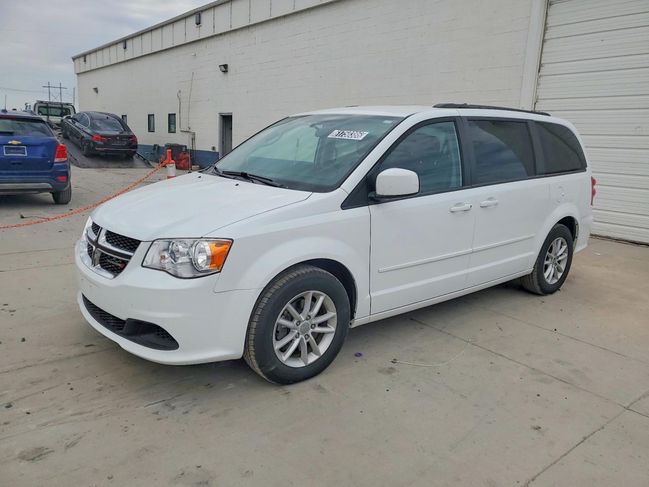 2015 Dodge Grand Caravan Sxt Белый vin: 2C4RDGCG3FR509740