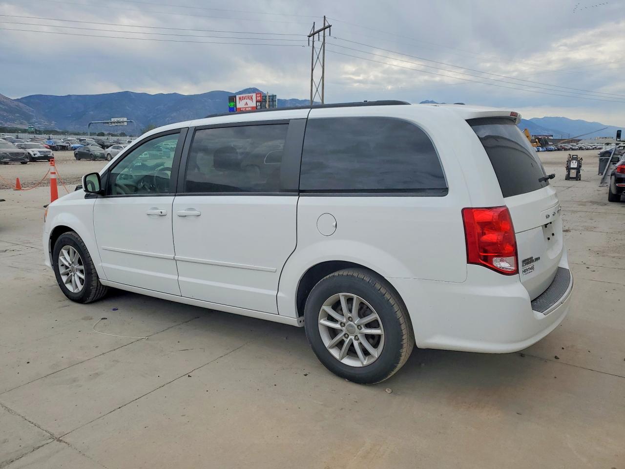 2015 Dodge Grand Caravan Sxt Белый vin: 2C4RDGCG3FR509740