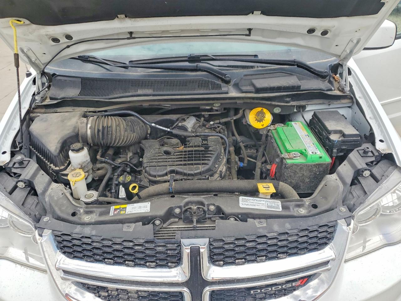 2015 Dodge Grand Caravan Sxt Белый vin: 2C4RDGCG3FR509740