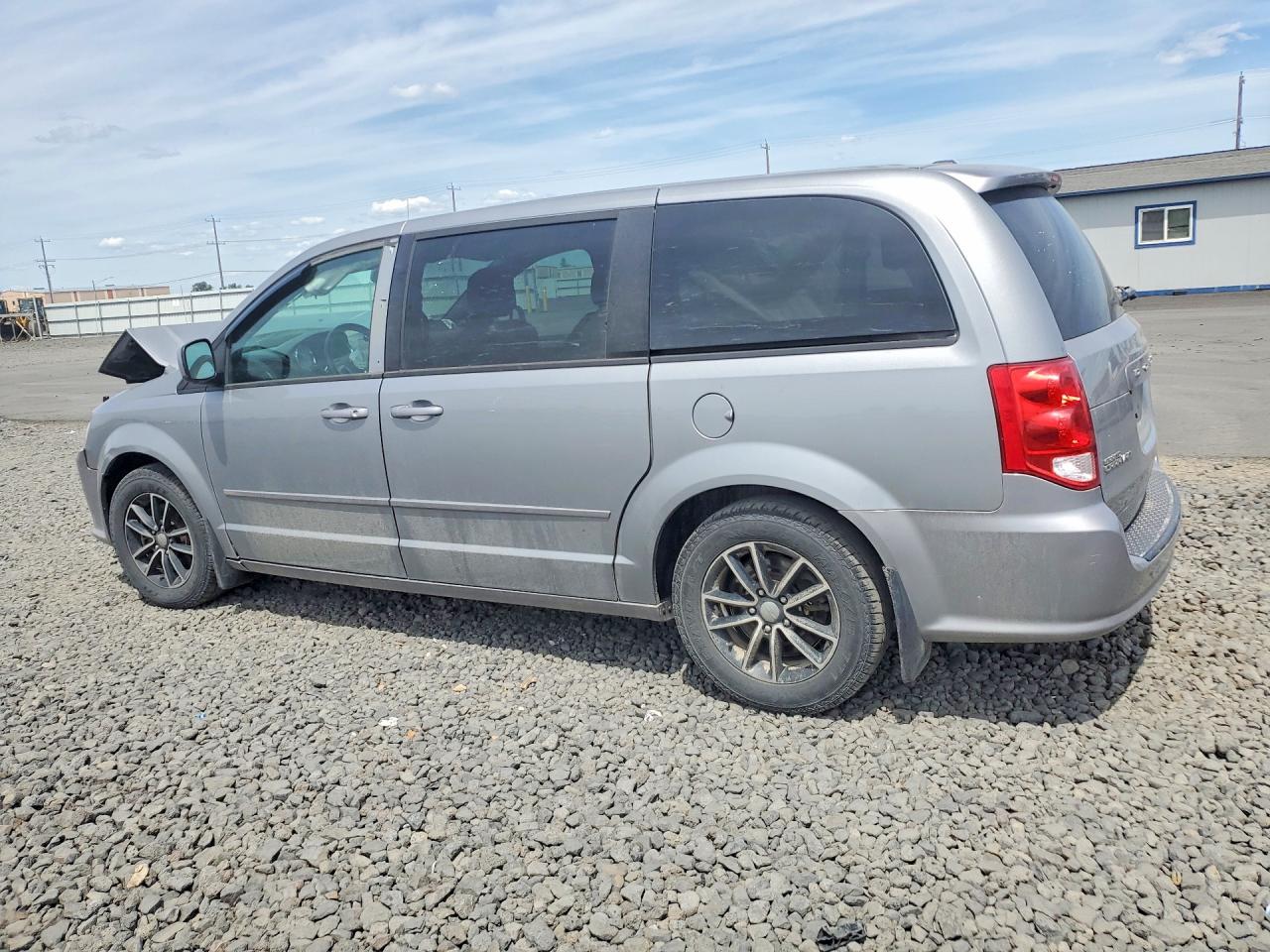 2015 Dodge Grand Caravan Sxt Silver vin: 2C4RDGCG3FR523931