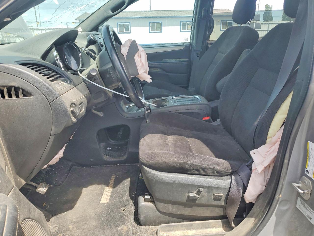 2015 Dodge Grand Caravan Sxt Silver vin: 2C4RDGCG3FR523931
