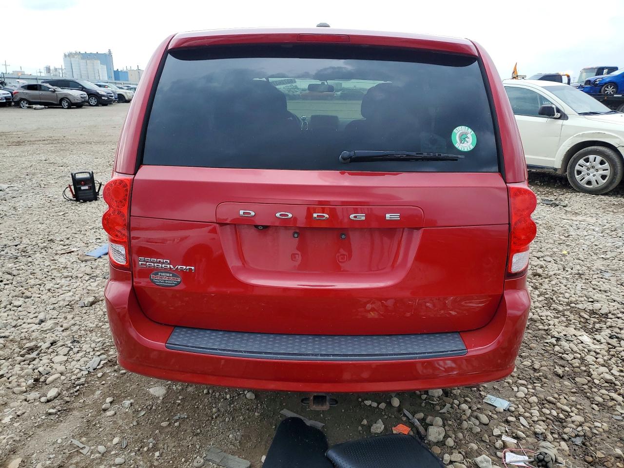 2015 Dodge Grand Caravan Sxt Красный vin: 2C4RDGCG3FR599133