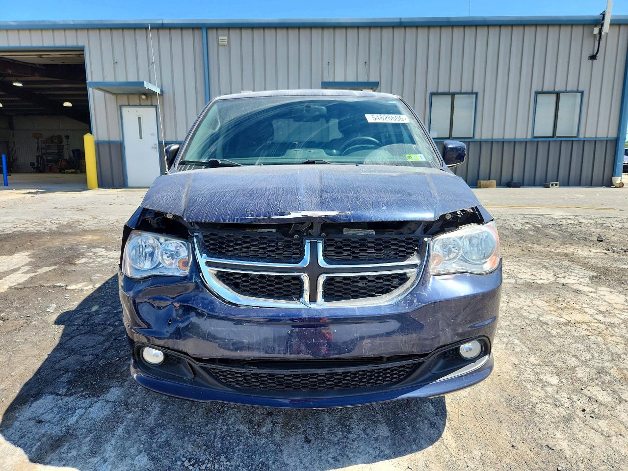 2015 Dodge Grand Caravan Sxt Синий vin: 2C4RDGCG3FR651604