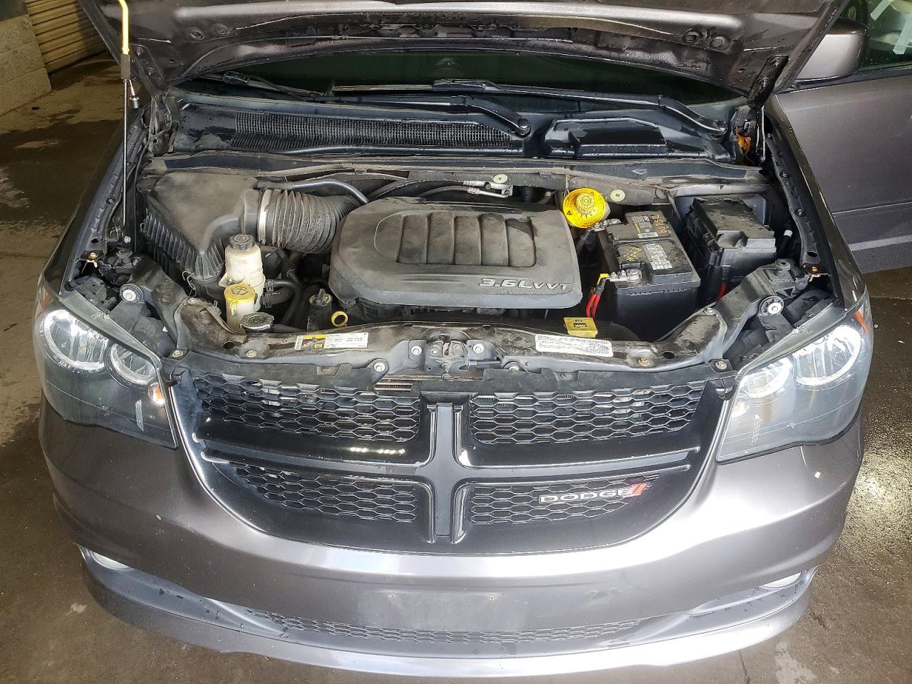 2015 Dodge Grand Caravan Sxt Gray vin: 2C4RDGCG3FR737513