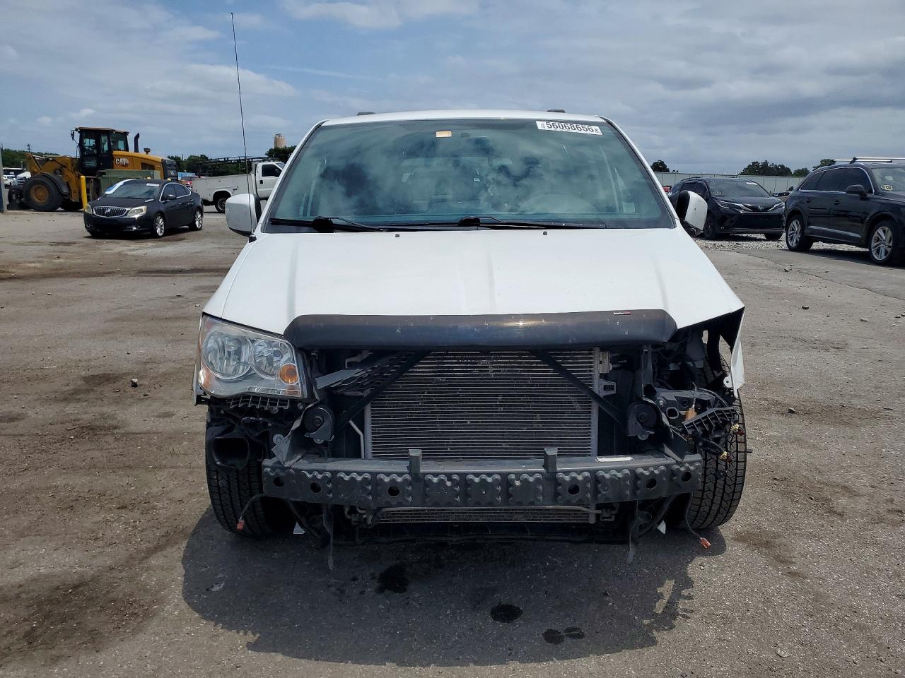 2017 Dodge Grand Caravan Sxt White vin: 2C4RDGCG3HR696450