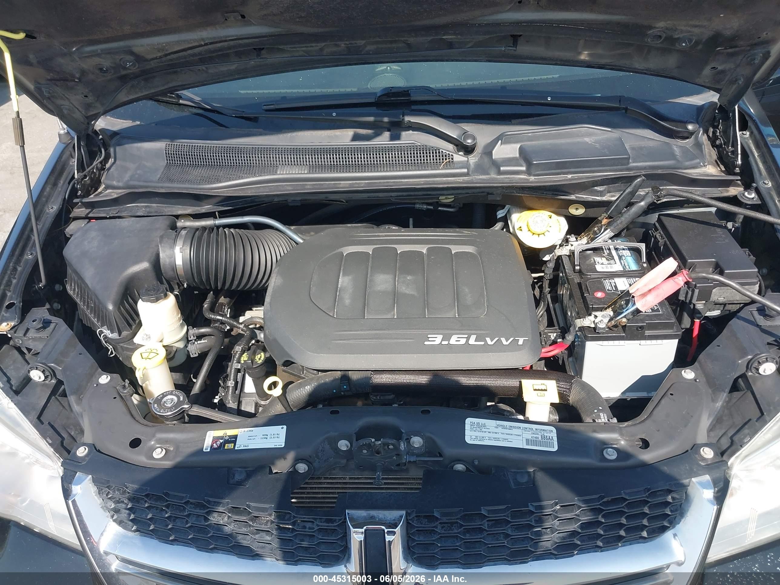 2017 Dodge Grand Caravan Sxt Черный vin: 2C4RDGCG3HR750359