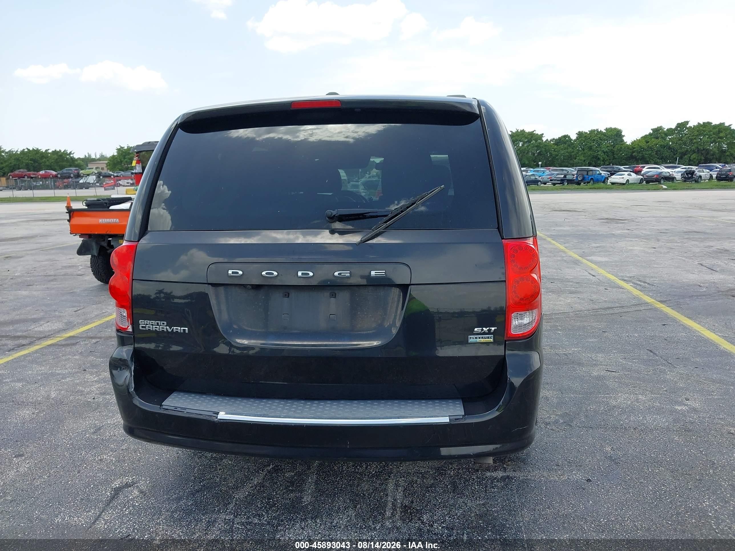 2017 Dodge Grand Caravan Sxt Black vin: 2C4RDGCG3HR790022