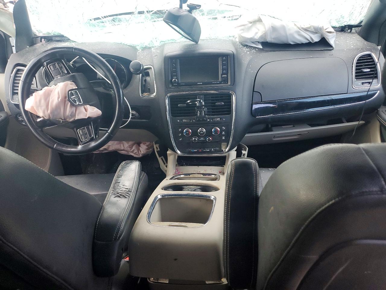 2018 Dodge Grand Caravan Sxt White vin: 2C4RDGCG3JR134358