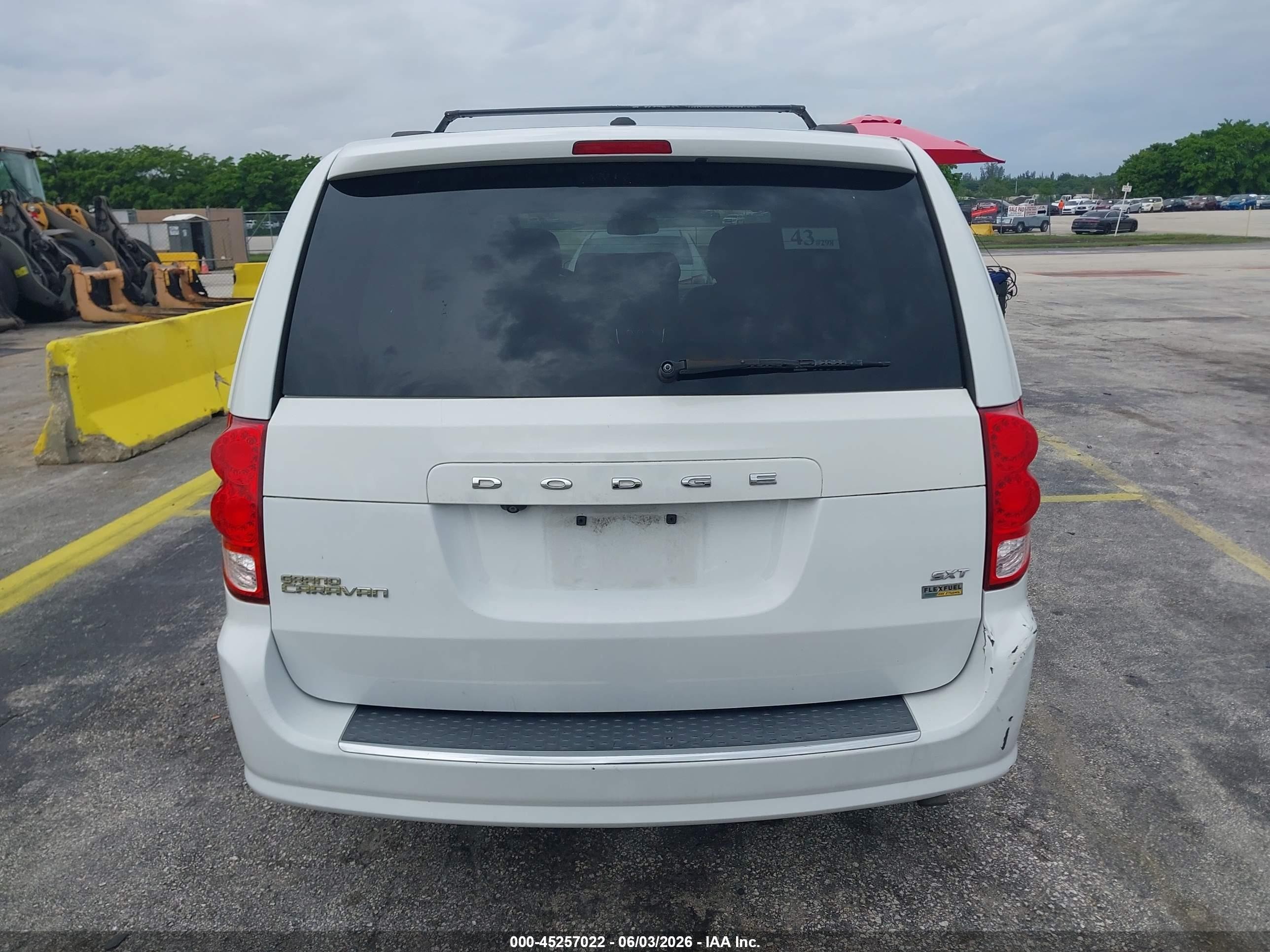 2019 Dodge Grand Caravan Sxt Белый vin: 2C4RDGCG3KR514298
