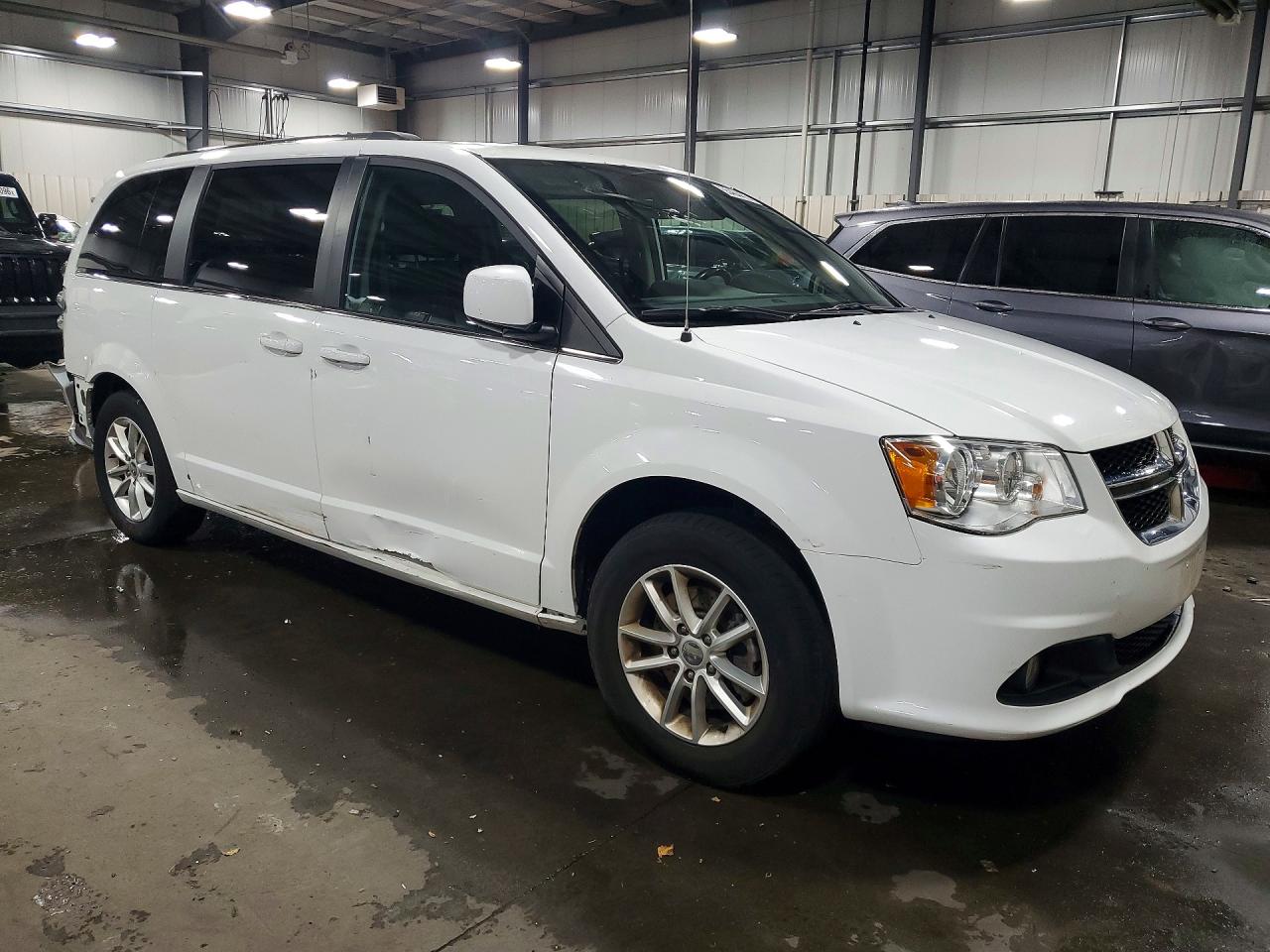 2019 Dodge Grand Caravan Sxt Белый vin: 2C4RDGCG3KR787998