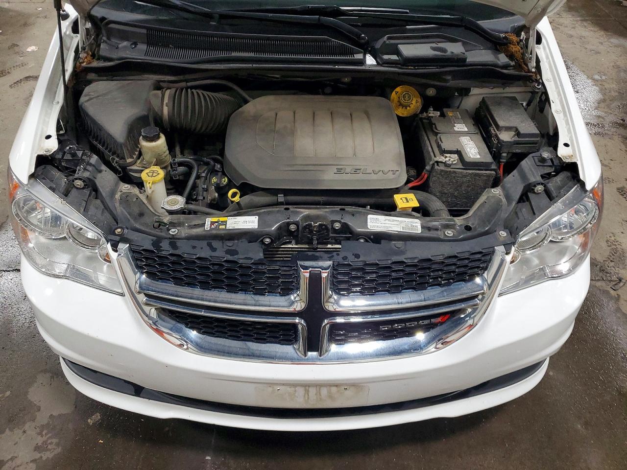 2019 Dodge Grand Caravan Sxt Белый vin: 2C4RDGCG3KR787998