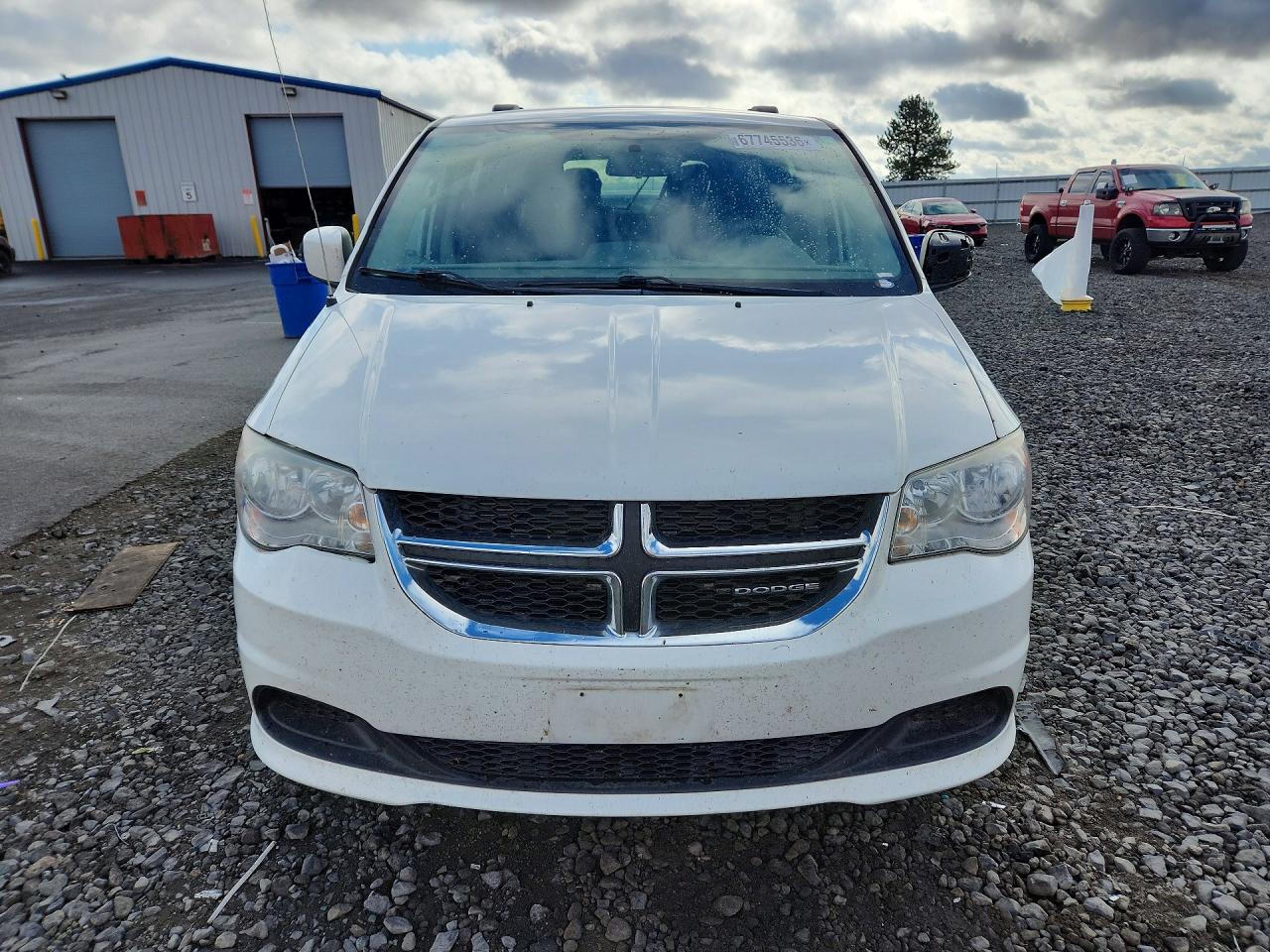 2012 Dodge Grand Caravan Sxt White vin: 2C4RDGCG4CR153939