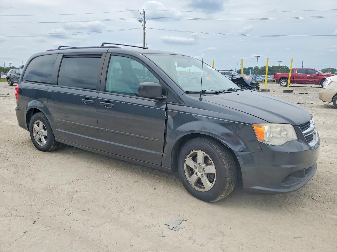 2012 Dodge Grand Caravan Sxt Gray vin: 2C4RDGCG4CR167341