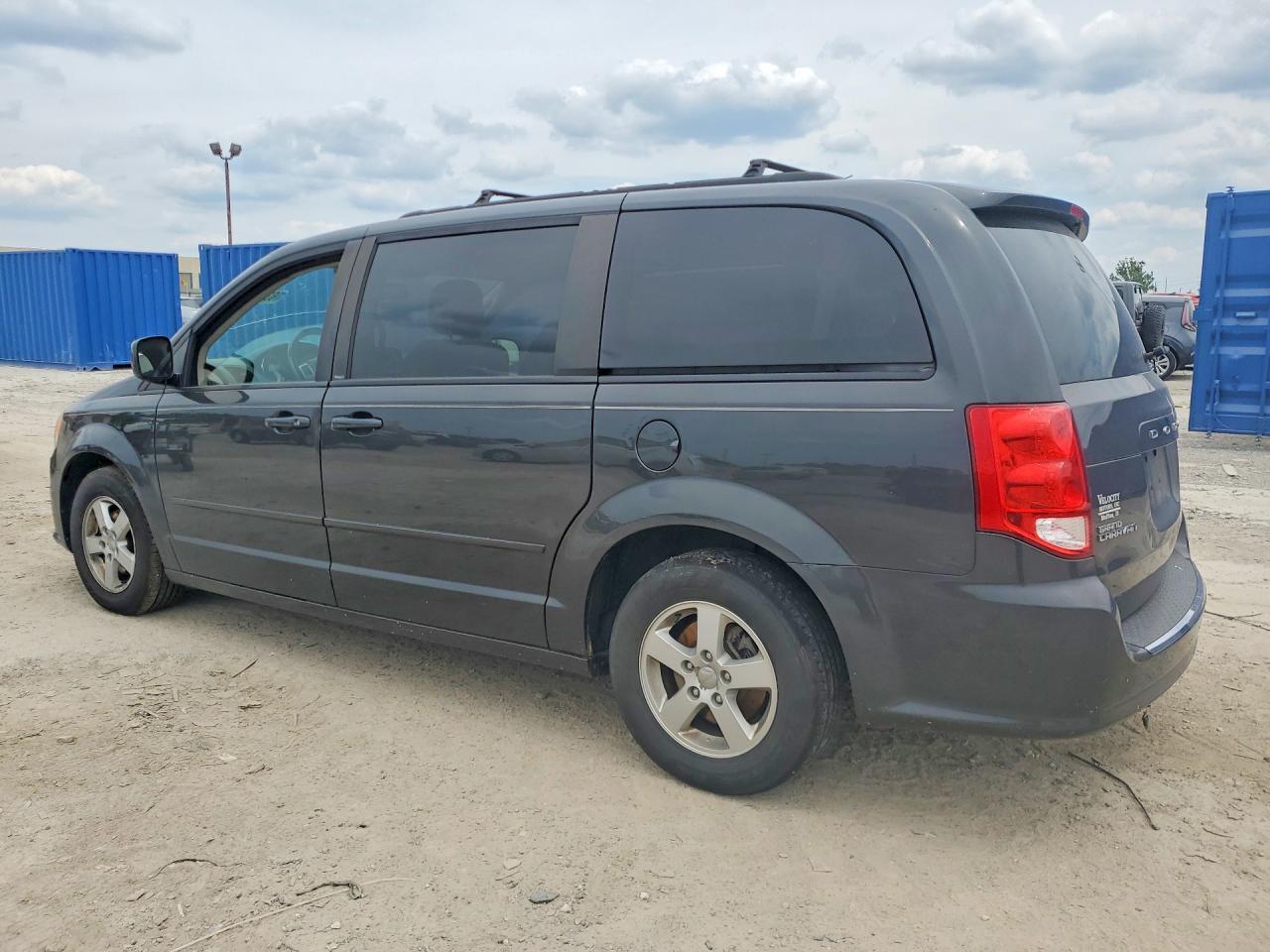 2012 Dodge Grand Caravan Sxt Gray vin: 2C4RDGCG4CR167341