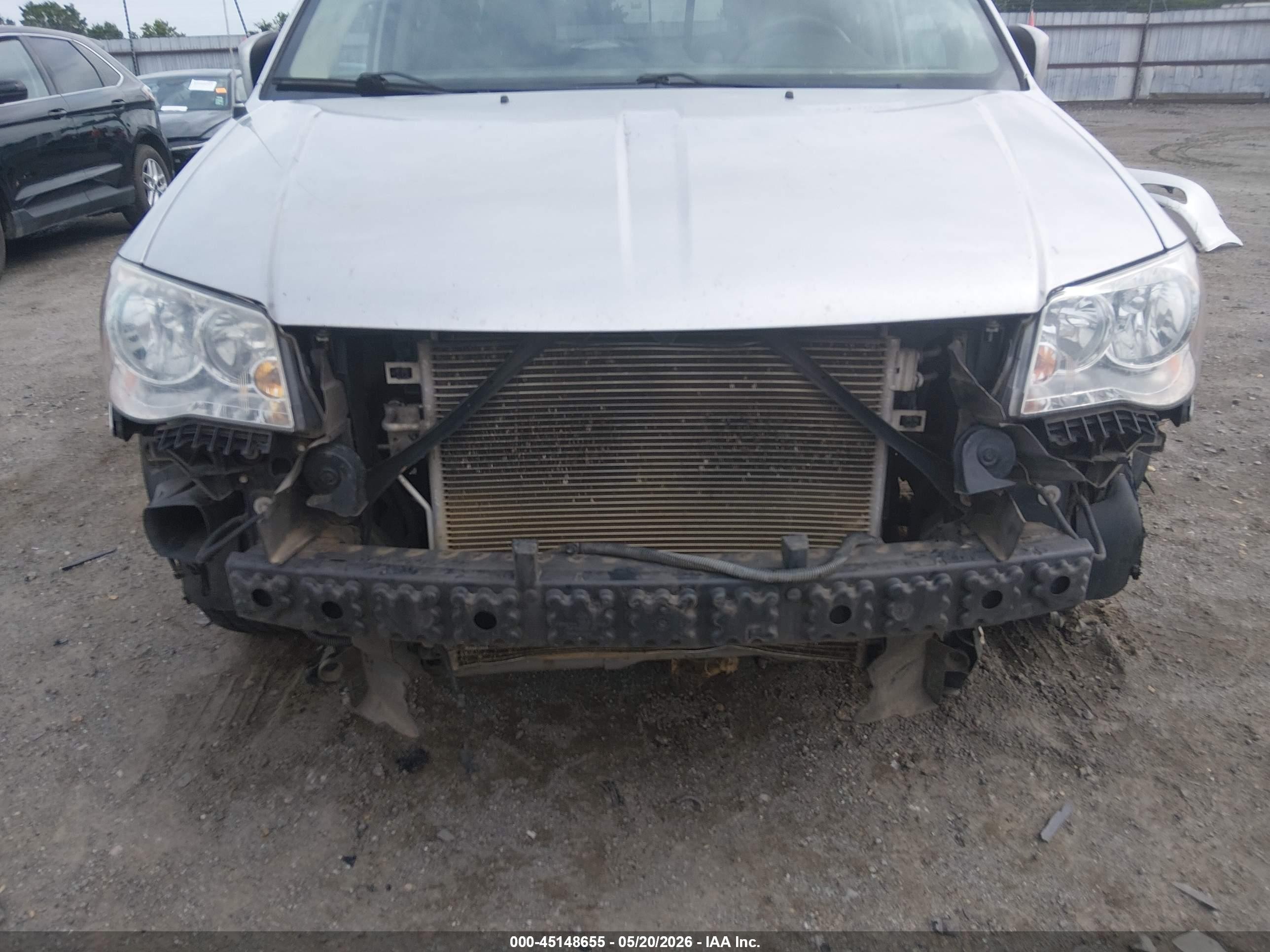 2012 Dodge Grand Caravan Sxt Silver vin: 2C4RDGCG4CR224296