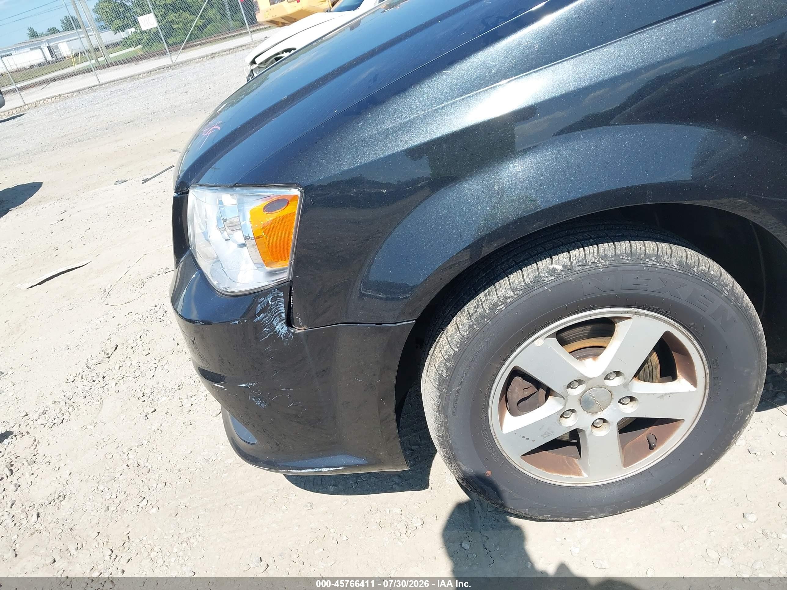 2012 Dodge Grand Caravan Sxt Black vin: 2C4RDGCG4CR231488