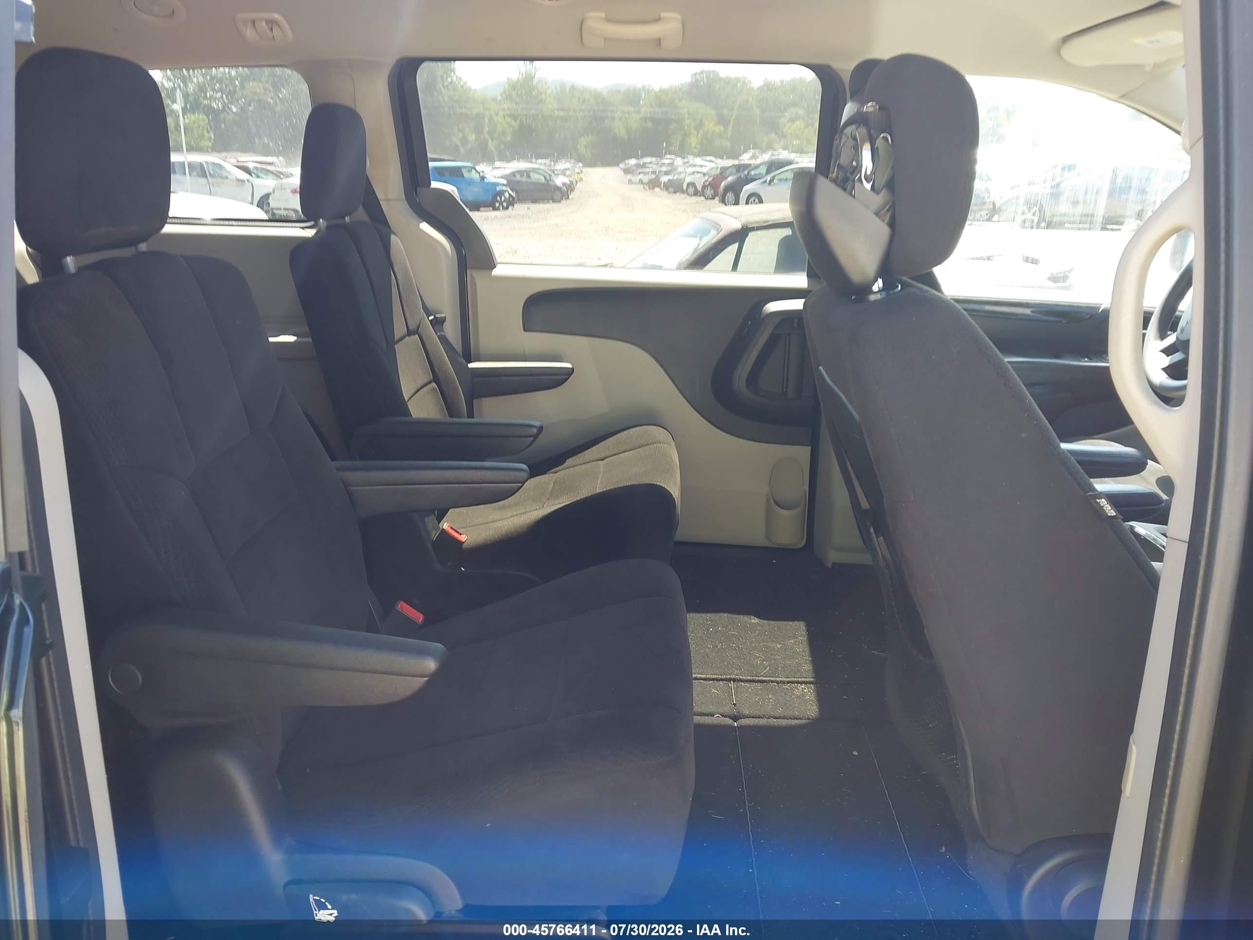 2012 Dodge Grand Caravan Sxt Black vin: 2C4RDGCG4CR231488