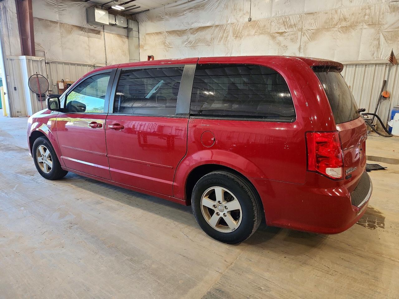 2013 Dodge Grand Caravan Sxt Red vin: 2C4RDGCG4DR527127