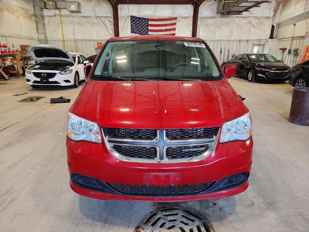 2013 Dodge Grand Caravan Sxt Red vin: 2C4RDGCG4DR527127