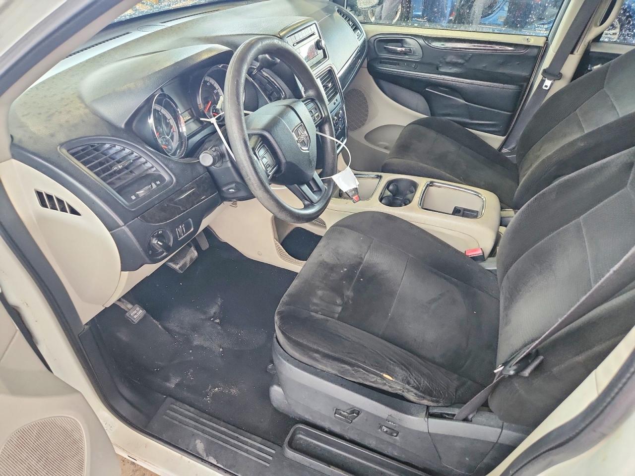 2013 Dodge Grand Caravan Sxt White vin: 2C4RDGCG4DR553503