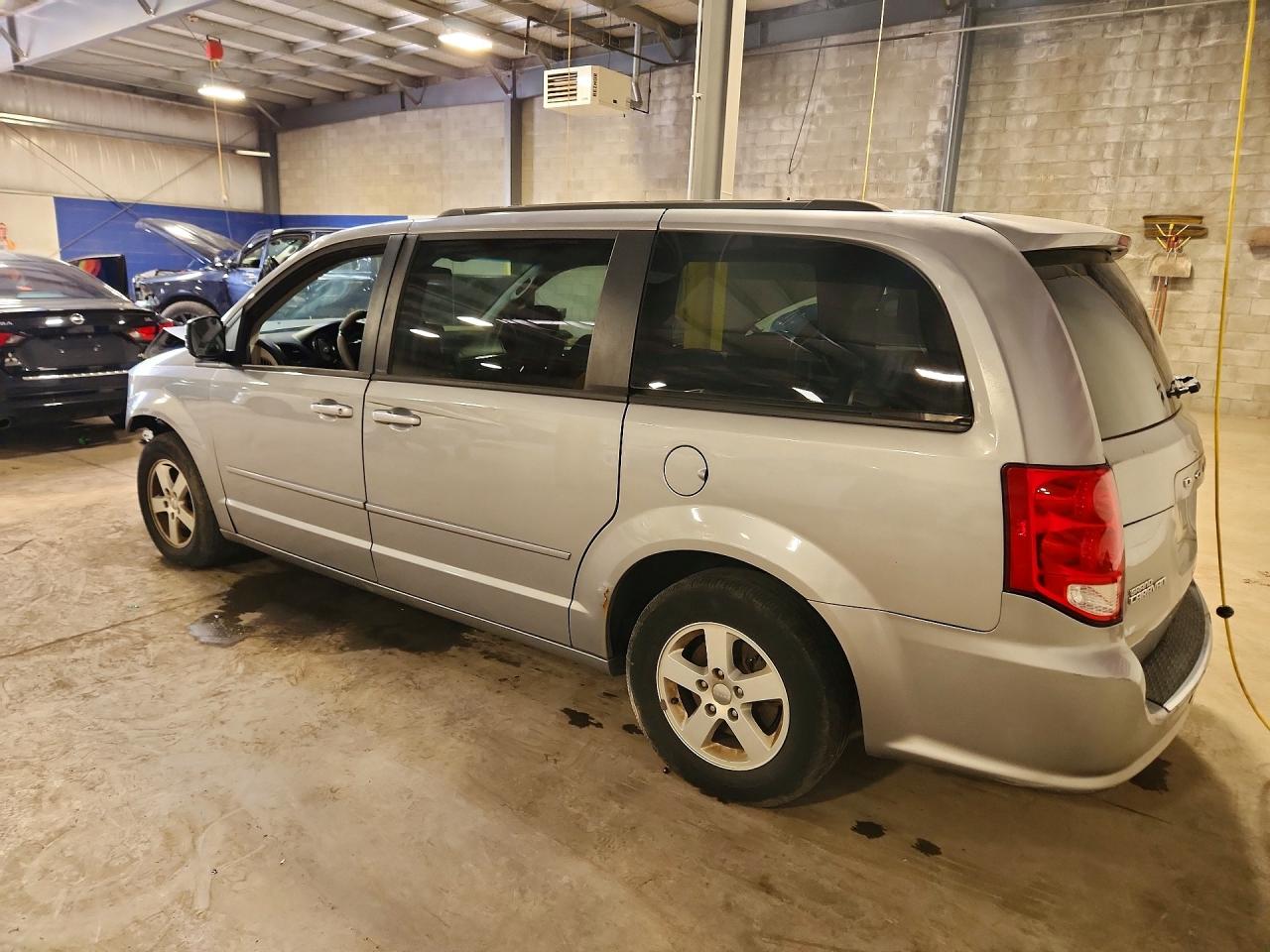 2013 Dodge Grand Caravan Sxt Silver vin: 2C4RDGCG4DR554117