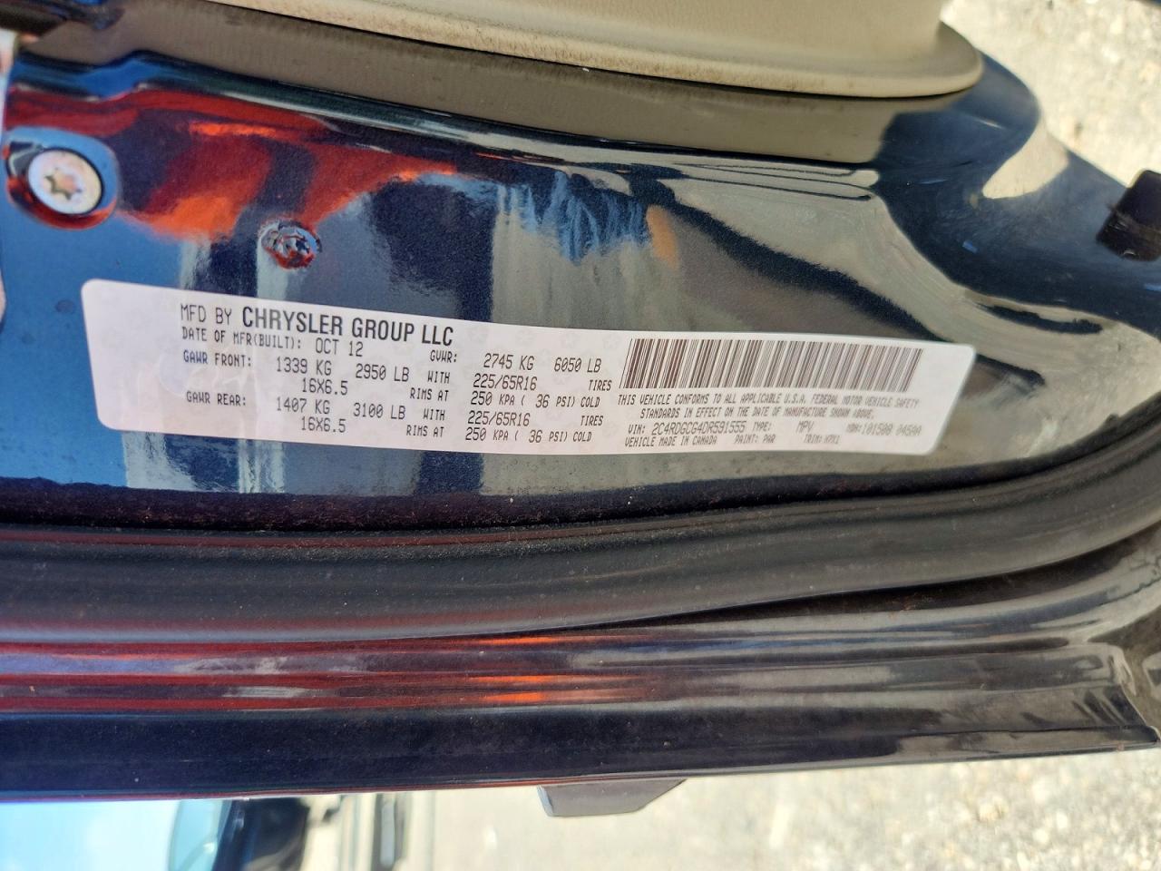 2013 Dodge Grand Caravan Sxt Teal vin: 2C4RDGCG4DR591555