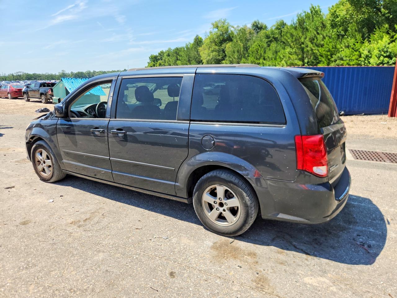 2013 Dodge Grand Caravan Sxt Teal vin: 2C4RDGCG4DR591555