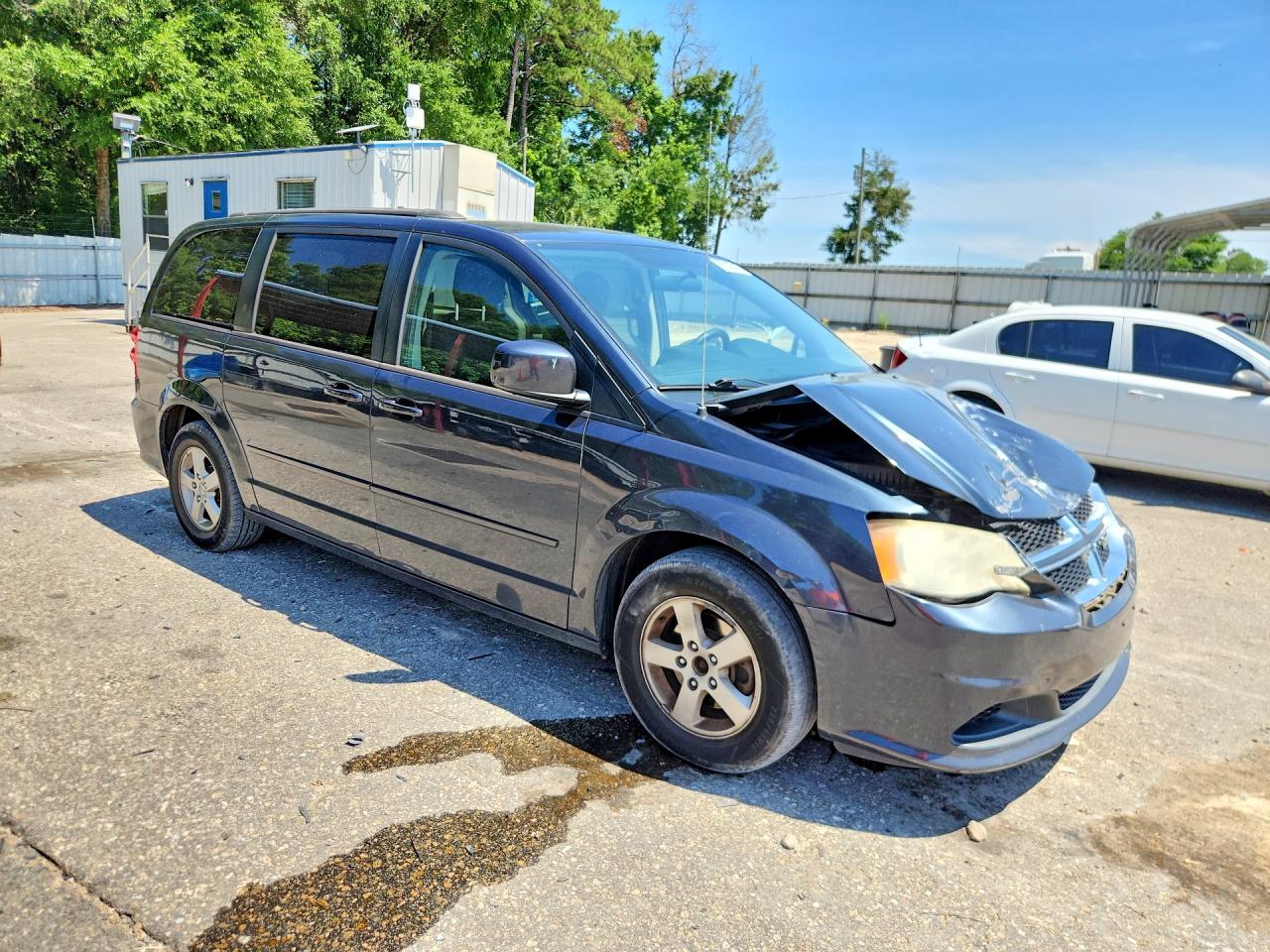 2013 Dodge Grand Caravan Sxt Teal vin: 2C4RDGCG4DR591555