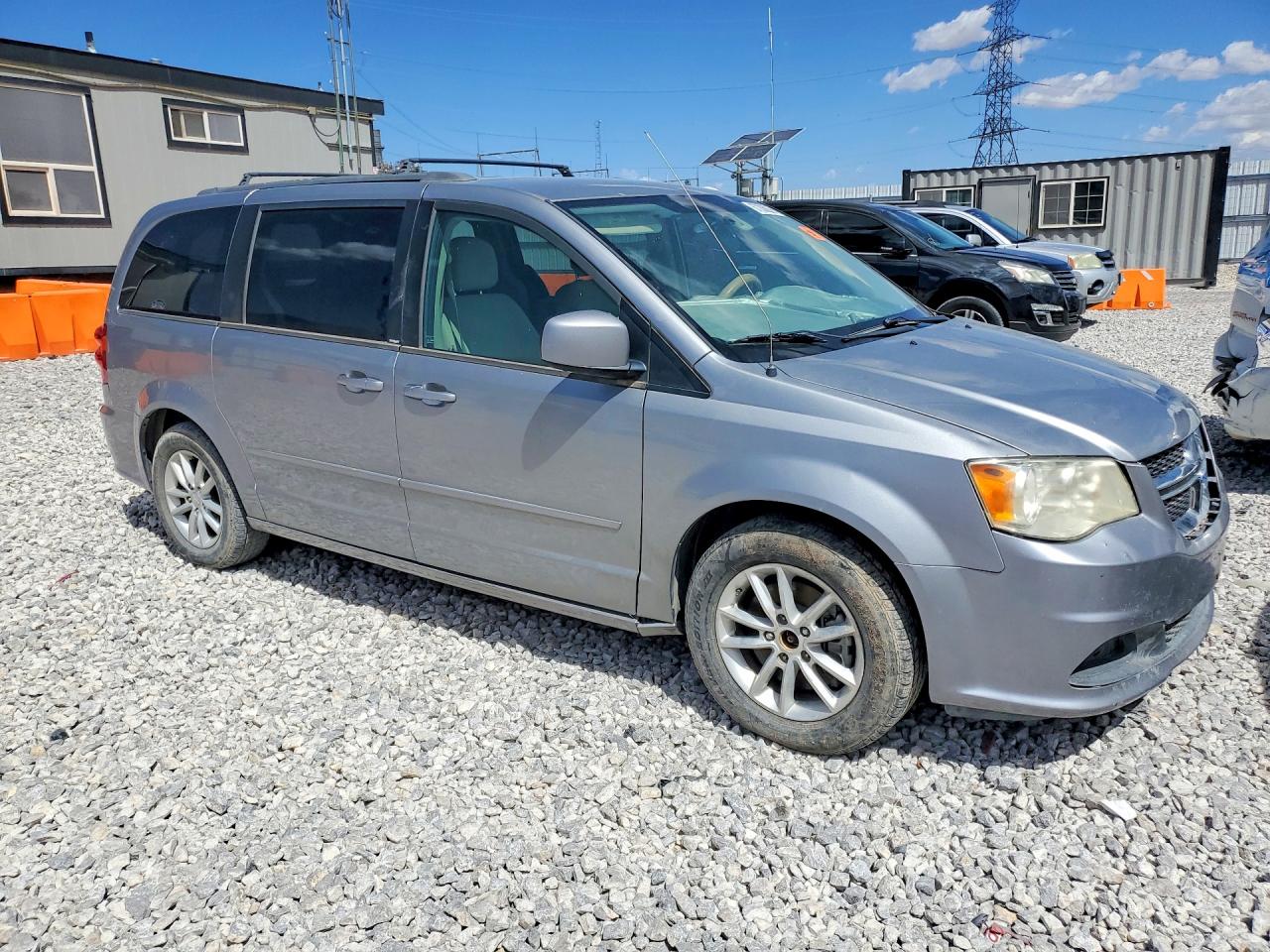 2013 Dodge Grand Caravan Sxt Silver vin: 2C4RDGCG4DR628121