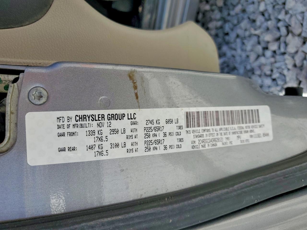 2013 Dodge Grand Caravan Sxt Silver vin: 2C4RDGCG4DR628121