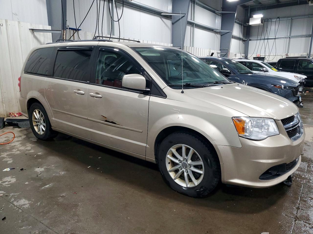 2013 Dodge Caravan Tan vin: 2C4RDGCG4DR660552