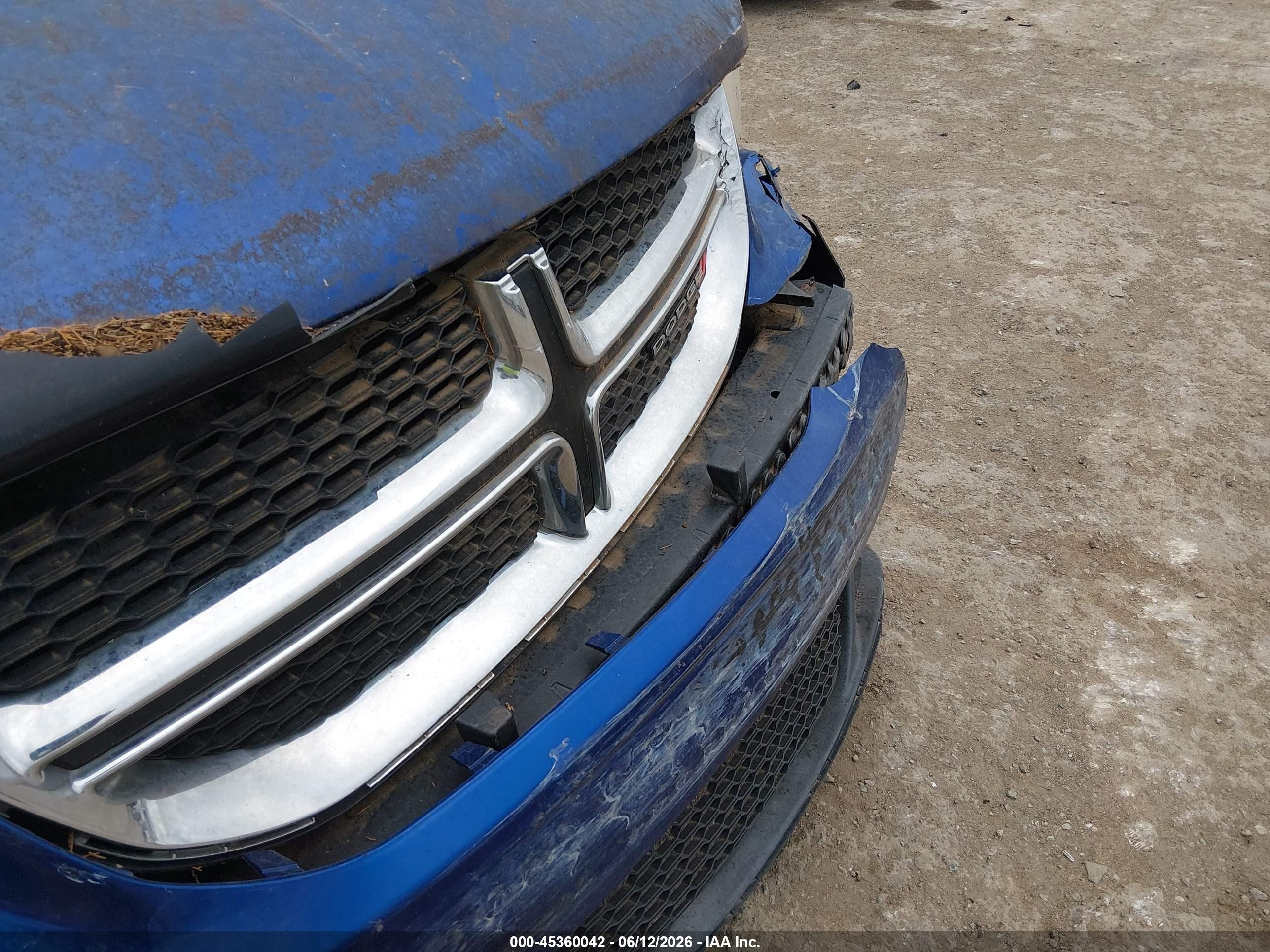 2013 Dodge Grand Caravan Sxt Синий vin: 2C4RDGCG4DR687928