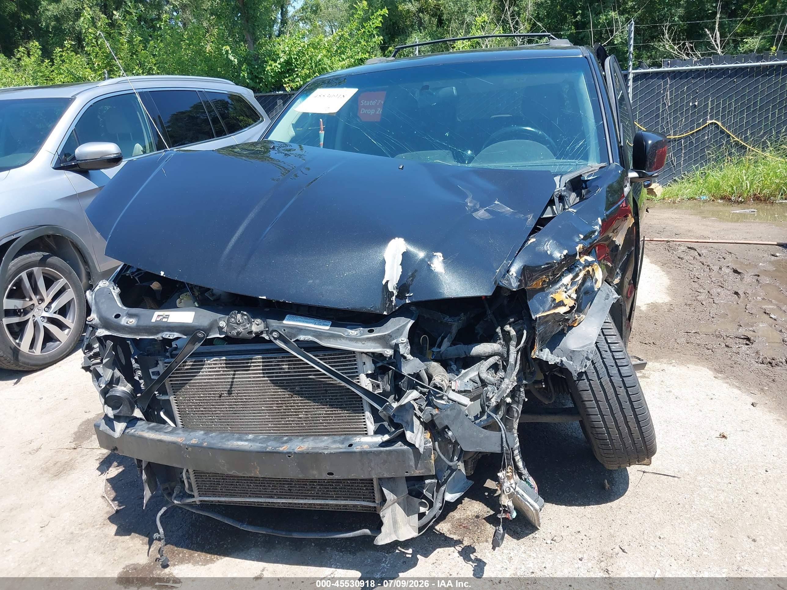 2013 Dodge Grand Caravan Sxt Black vin: 2C4RDGCG4DR718594