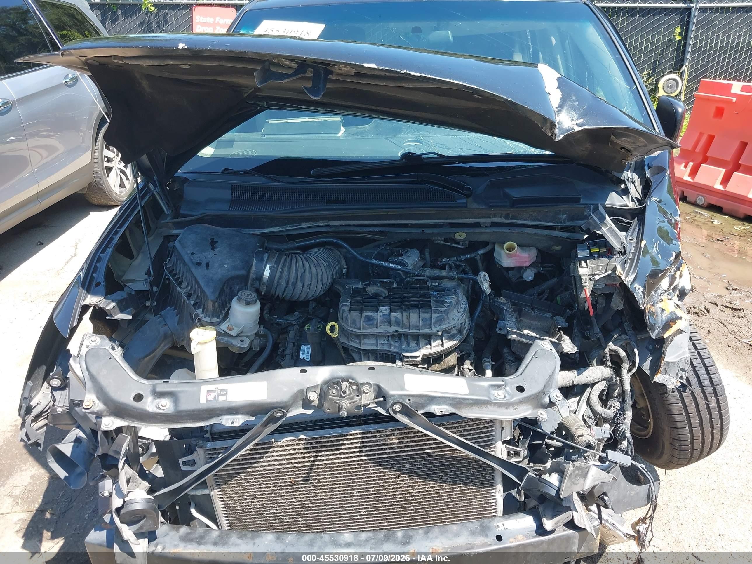 2013 Dodge Grand Caravan Sxt Black vin: 2C4RDGCG4DR718594