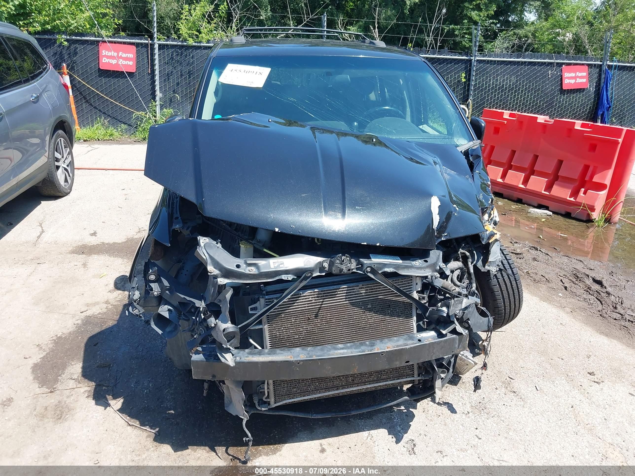 2013 Dodge Grand Caravan Sxt Black vin: 2C4RDGCG4DR718594