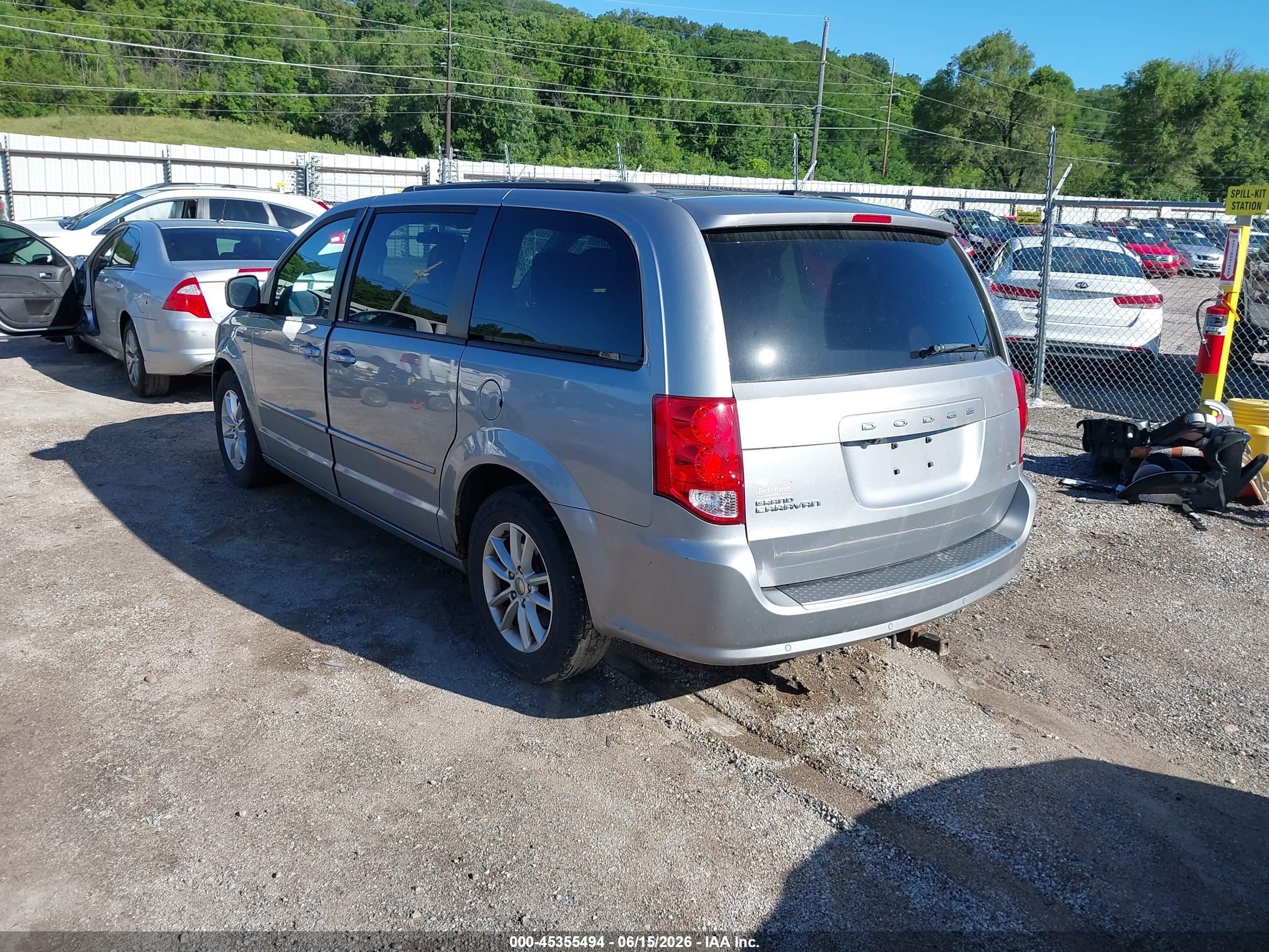 2013 Dodge Grand Caravan Sxt Silver vin: 2C4RDGCG4DR739865