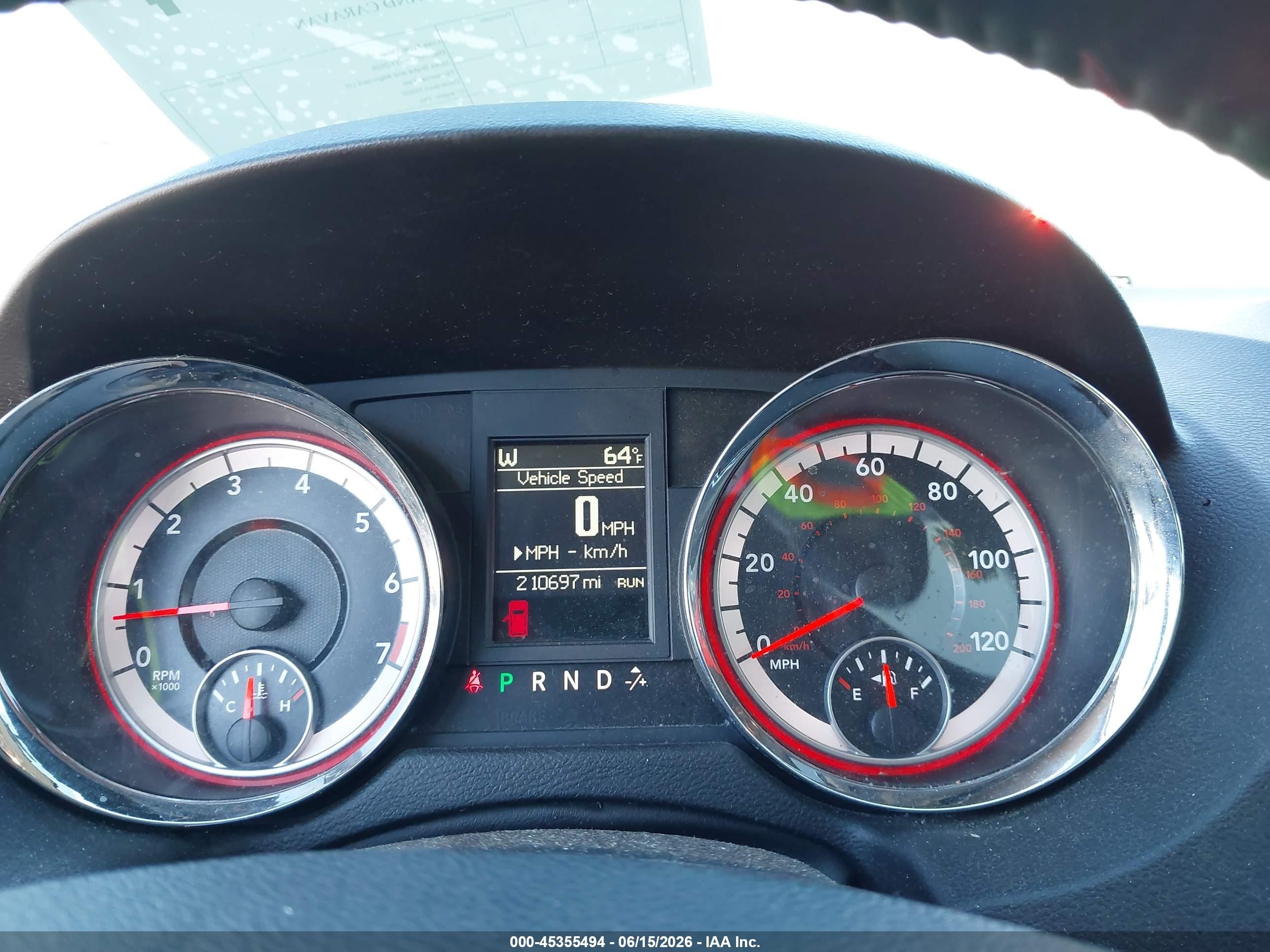 2013 Dodge Grand Caravan Sxt Silver vin: 2C4RDGCG4DR739865