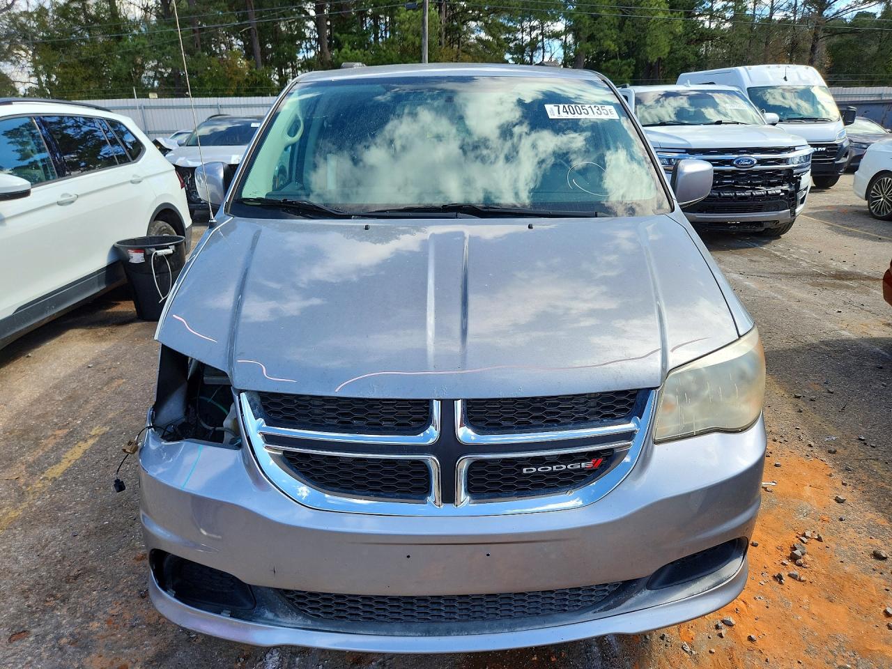 2014 Dodge Caravan Silver vin: 2C4RDGCG4ER128056