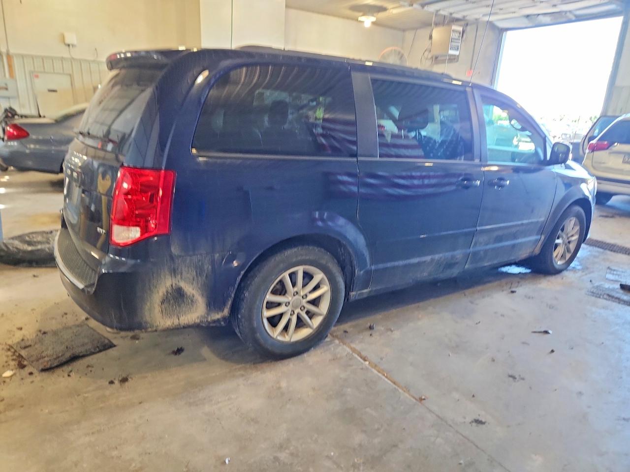 2014 Dodge Grand Caravan Sxt Black vin: 2C4RDGCG4ER150218