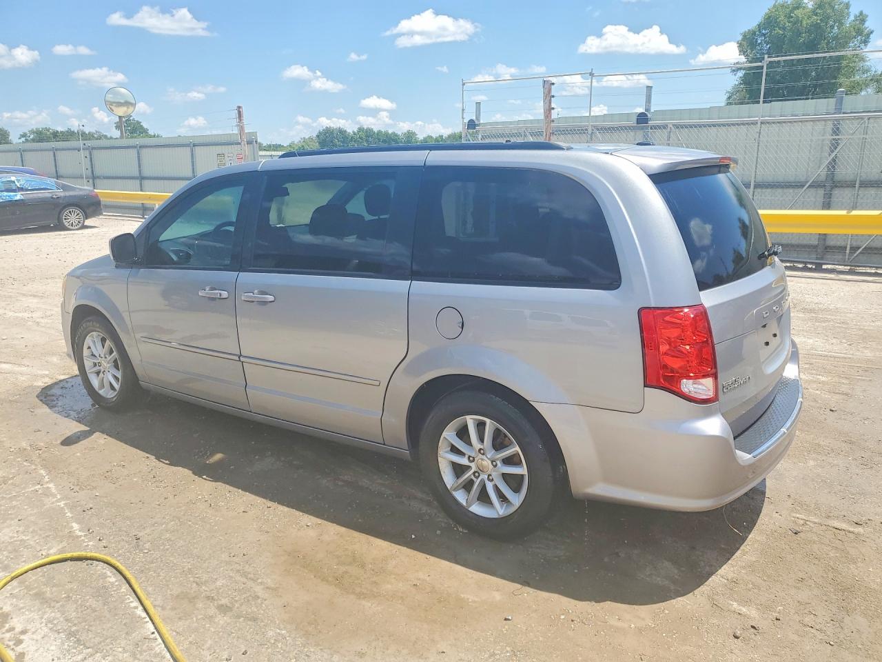 2014 Dodge Grand Caravan Sxt Silver vin: 2C4RDGCG4ER254899