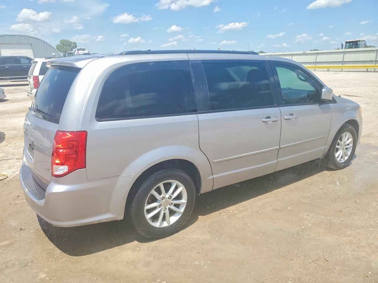 2014 Dodge Grand Caravan Sxt Silver vin: 2C4RDGCG4ER254899